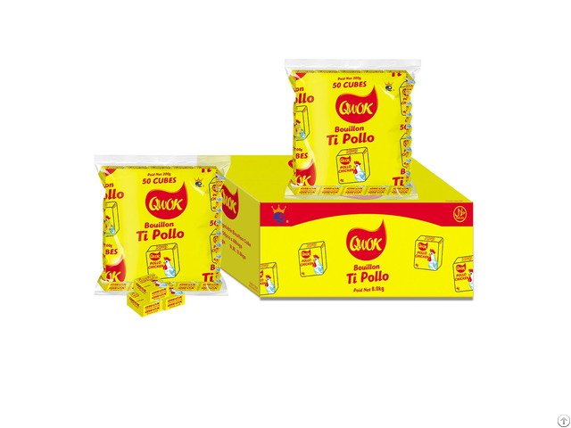Qwok 4g Chicken Bouillon Cube For Halal Flavouring Food