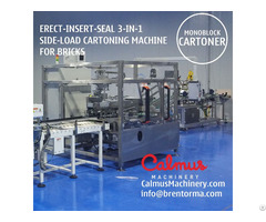 High Speed Cartoning Machine Monoblock Side Load Case Packer