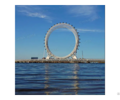 Weifang 145m Spokeless Shaftless Giant Ferris Wheel 36 Gondolas
