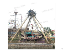 Amusement Park Pirate Ship