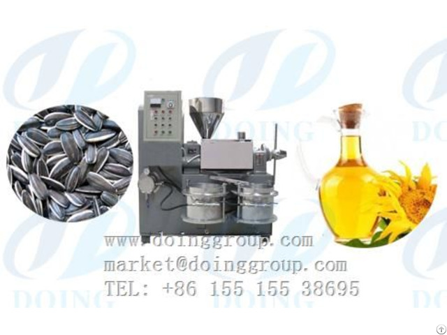 Sunflower Oil Expeller Machines