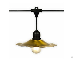 Ce Listed E27 10 Suspended Socket Outdoor Commercial Weatherproof String Light