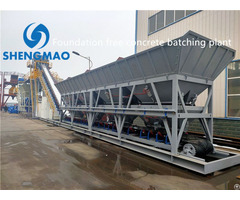 Foundation Free Concrete Batching Plant