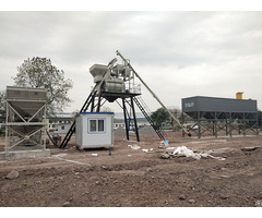 Skip Hoist Concrete Batching Plant