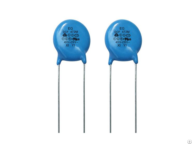 High Voltage Ceramic Capacitor Y1x1 400vac 250vac