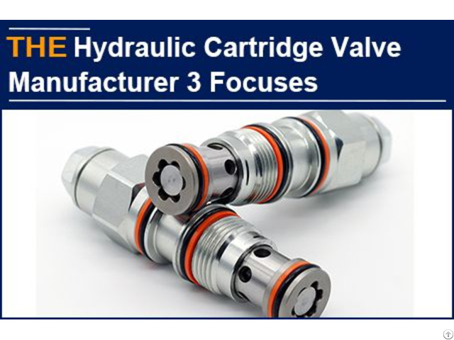 Hydraulic Cartridge Valve Manufacturer 3 Focuses