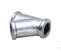 Side Outlet Tee Banded Equal Fig 165 Npt Bsp Galvanized