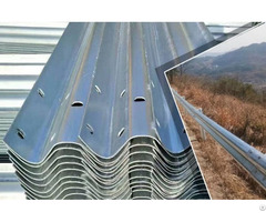 Two Wave Highway Guardrail