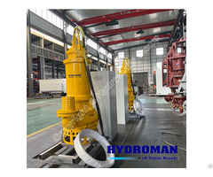 Hydroman® Submersible Sand Pump For Harbor Reclamation Project