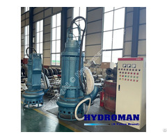 Hydroman® Submersible Dredge Pump Used For Dam Dredging