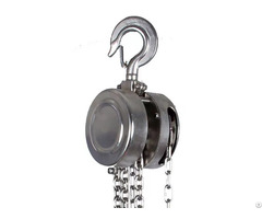 China Stainless Steel 304 Block Chain Hoist