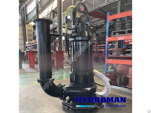 Hydroman® Electric Submersible Bottom Ash Slurry Dewatering Pump With Agitator