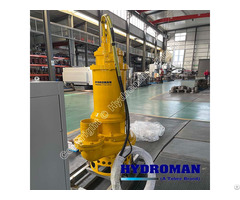 Hydroman® Electric Submersible Sand Dredging Pump For Clean Up Of Setting Tanks