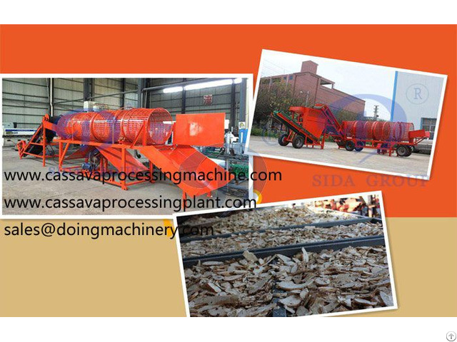 Cassava Chips Processing Machine