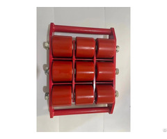 Mobile Straddle Carrier Tank Handling Cargo Trolley