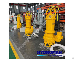 Hydroman® Submersible Portable Mud Suction Pump For Barge Unloading