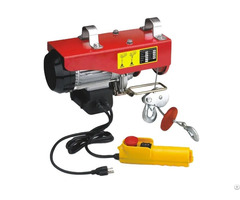 Pa 125kg 250kg 300kg 500kg 800kg 1ton Mini Wire Rope Small Electric Hoist