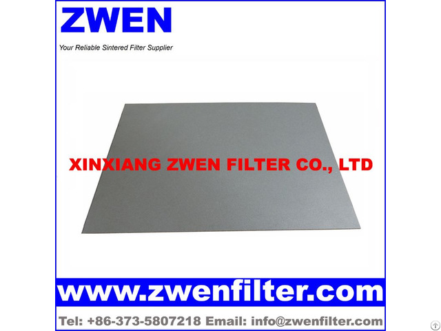 Sintered Powder Filter Plate