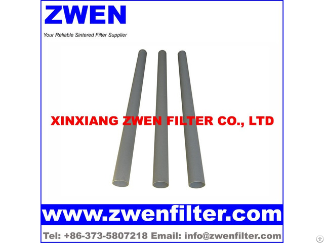 Ti Sintered Powder Filter Tube