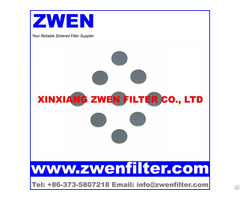 Titanium Sintered Powder Filter Disc