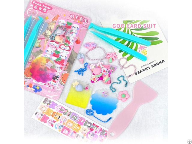 Diy Goo Card Small Disc Cute Gooka Children Stickers