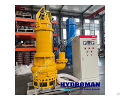 Hydroman® Submersible Slurry Pump With Agitators Used In Port Maintenance