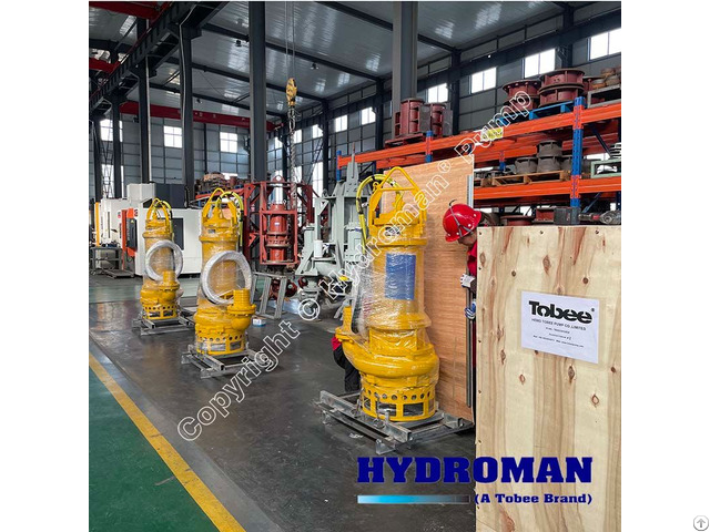 Hydroman® Submersible Stainless Steel Mud Pump For Marine Dredger