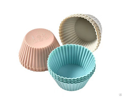 Wholesale Colorful Diy Soft Silicone Cake Baking Molds