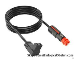 Car Cigarette Lighter Power To 2 Pin Plug For Mini Fridge
