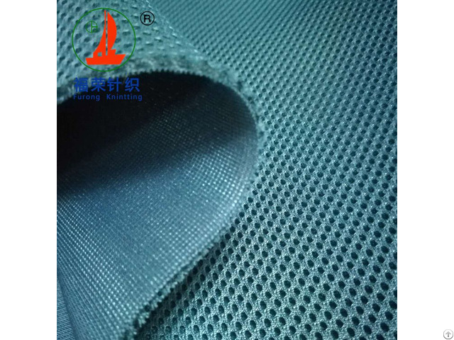 Grs 100% Rpet Air Mesh Fabric 3mm Thickness