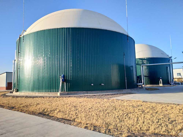 Pig Manure Waste Water Biogas Digester Tank