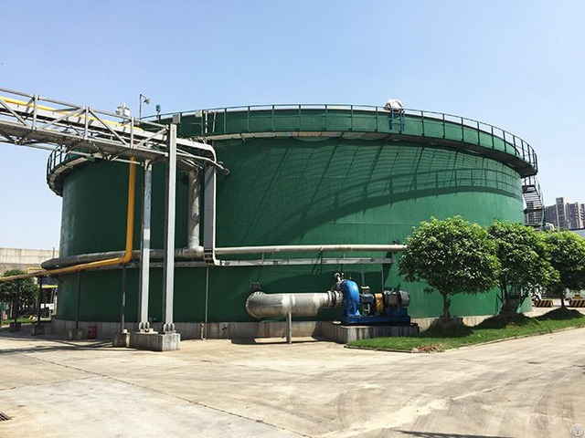 Organic Waste Water Biogas Anaerobic Reaction Digestion Tank