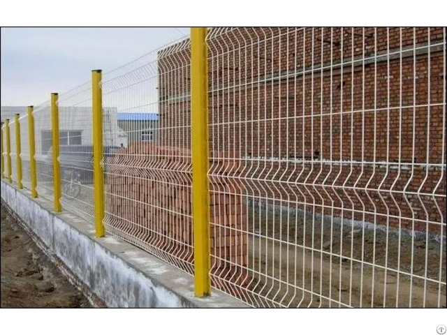 Welded Mesh Curved Fencing