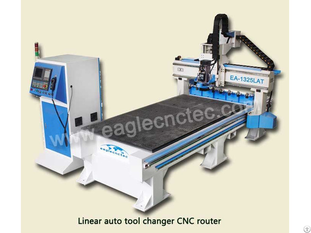 China Linear Auto Tool Changer Cnc Router Machining Center