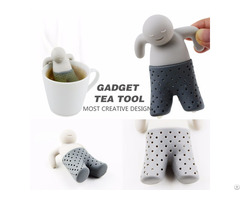 Food Grade Silicone Mr Tea Infuser Strainer