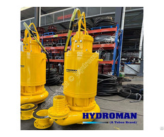 Hydroman® Slurry Submersible Pump With Side Cutters And Jet Ring