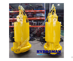 Hydroman® Submersible Slurry Agitator Pump With Water Mixture