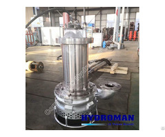 Submersible Agitators Stainless Steel Slurry Pump For Dam Dredging