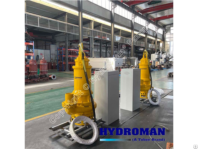 Hydroman® Submersible Slurry Pump For Dredging Of Canals And Harbors