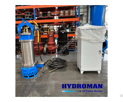 Hydroman® Electric Submersible Stainless Steel Pump For Dredging Mud