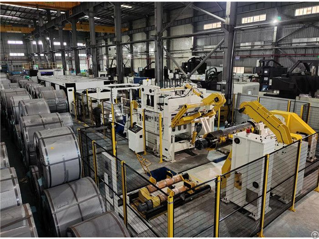 Coil Feed Laser Blanking Line