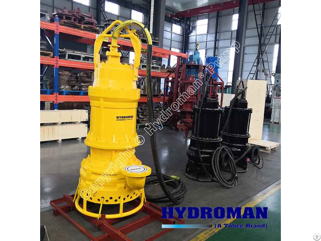 Hydroman® Submersible Mine Tailings Reclamation With Amphibious Dredge Pump