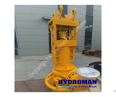 Hydroman® Hydraulic Submersible Jetting Ring Dredge Pump For Harbour Construction