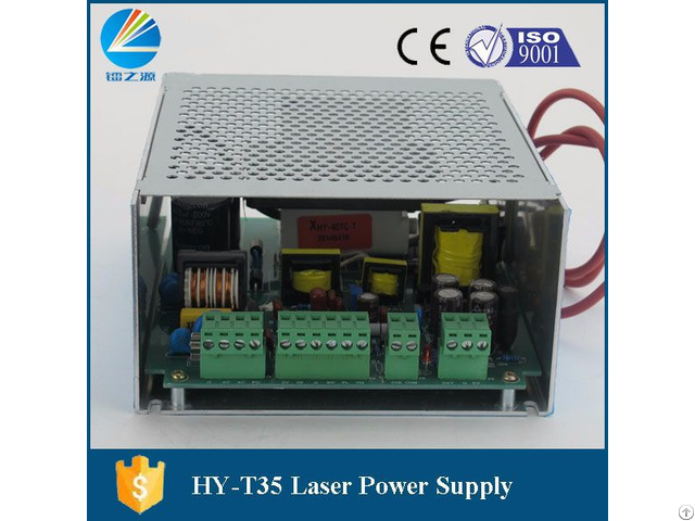 Hy T35 Co2 Laser Power Supply For Laser Plywoodstamp Engraver