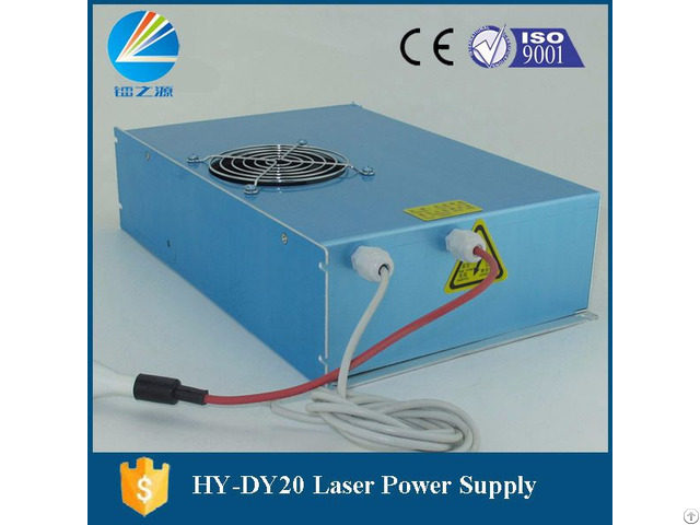 Hy Dy20 Co2 Laser Power Supply With Blue Color For Reci W6 W8 Laser Tube