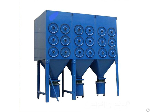 50000m3 H Industrial Pulse Bag House Dust Collector For Cement Plant