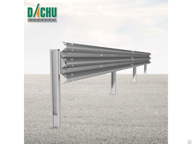 Aashto M180 Galvanized Thrie Beam Highway Guardrail