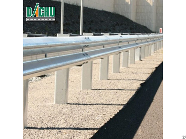 Galvanized Highway W Beam Guardrail