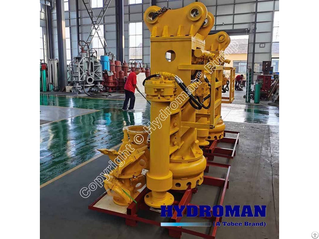Hydroman® Hydraulic Submersible Slurry Dredge Pump For Excavator