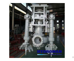 Hydroman® Hydraulic River Dredging Pump Installed On Excavator